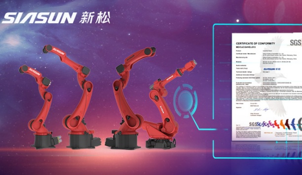 新機(jī)型工業(yè)機(jī)器人通過歐盟CE認(rèn)證！新松“出?！贝蠹易逶偬硇鲁蓡T